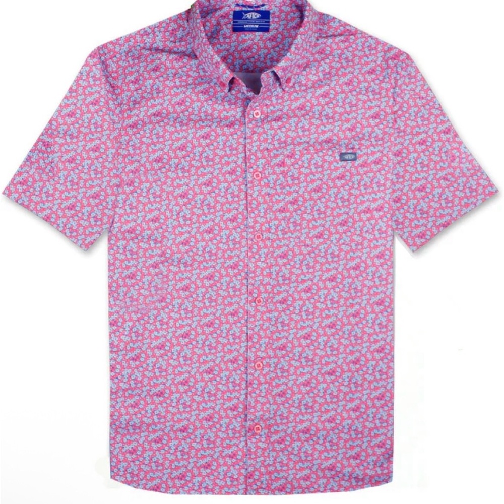 AFTCO Men's Button Down Shirt-NWT